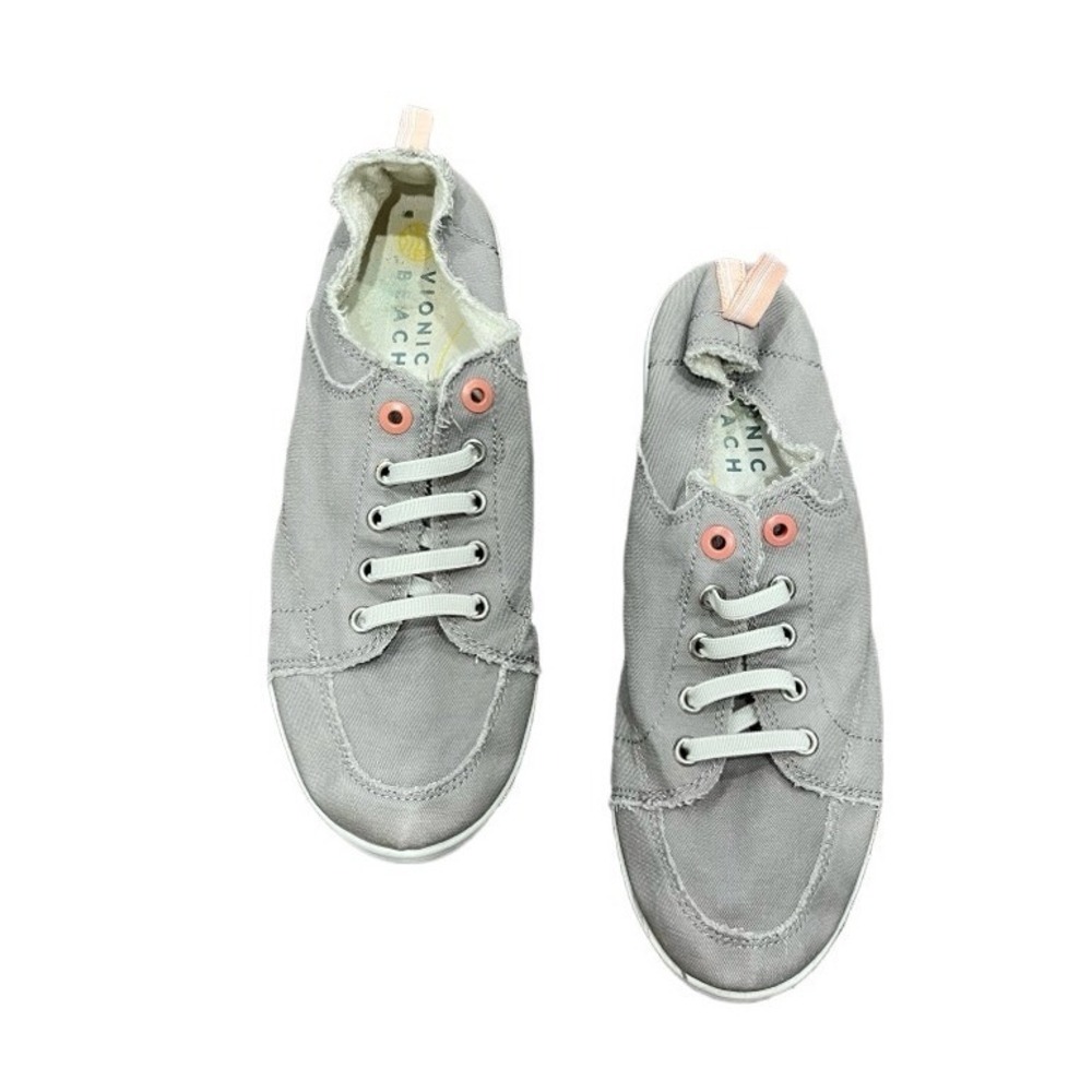 Vionic Beach Pismo Canvas Senaekrs Size 10 Casual Sporty Slip On